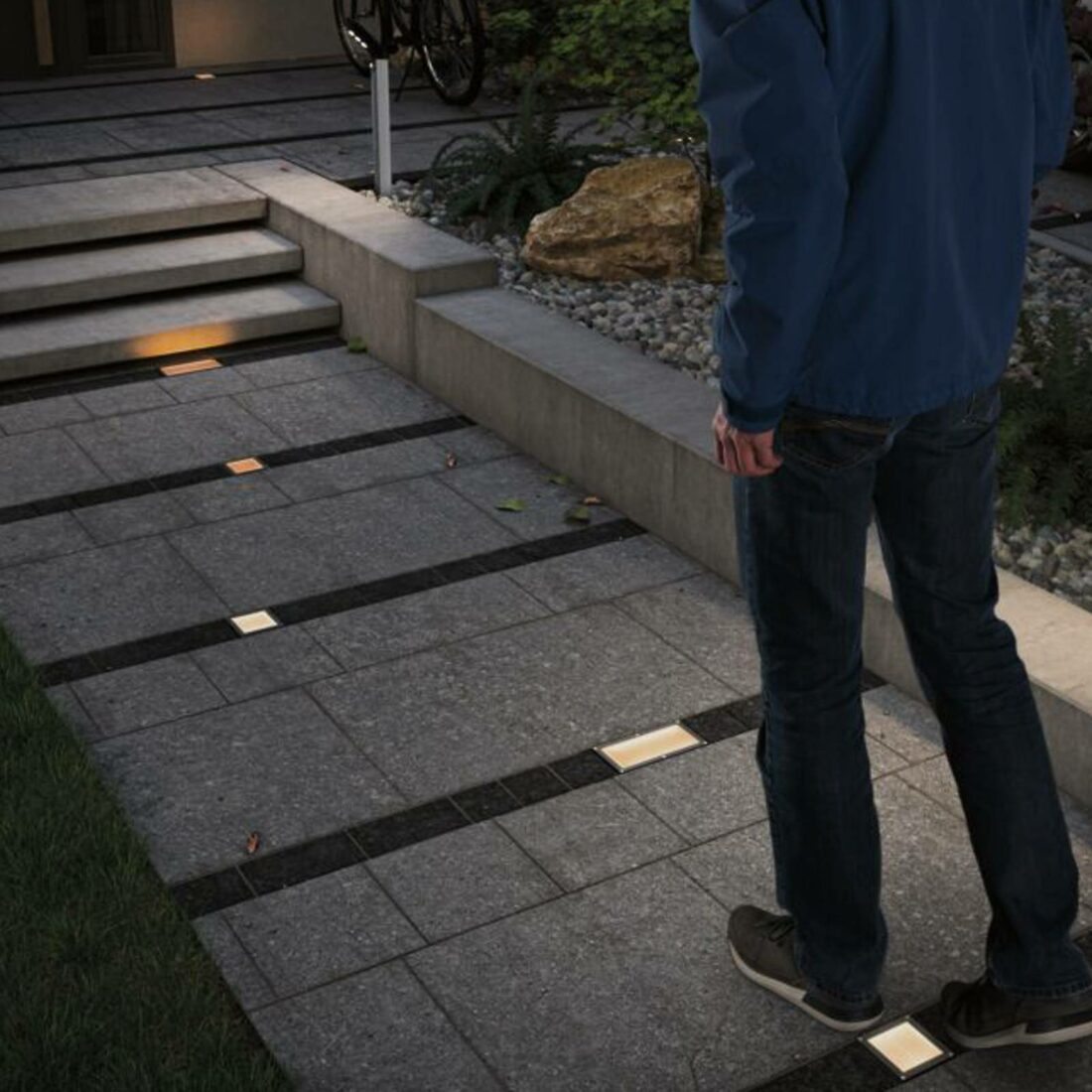 Paulmann Aron LED zapuštěné podlahové svítidlo Solar