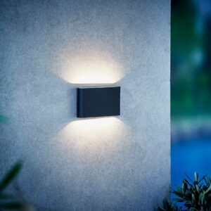 Nordlux LED venkovní světlo Kinver plochý tvar