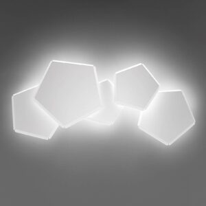 Selène LED nástěnné světlo Pleiadi bílé
