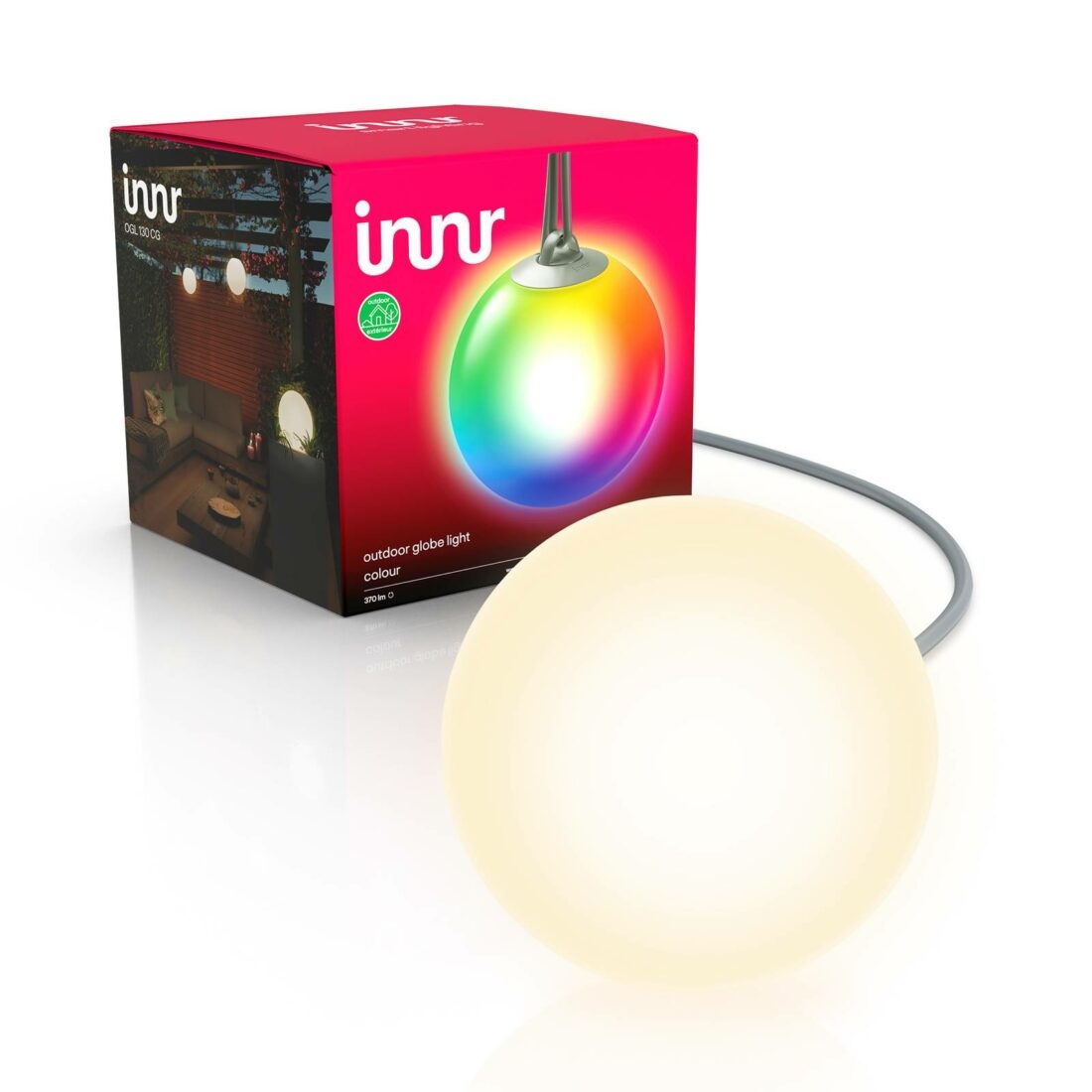 Innr Lighting Smart Outdoor Globe Colour LED koule doplnění
