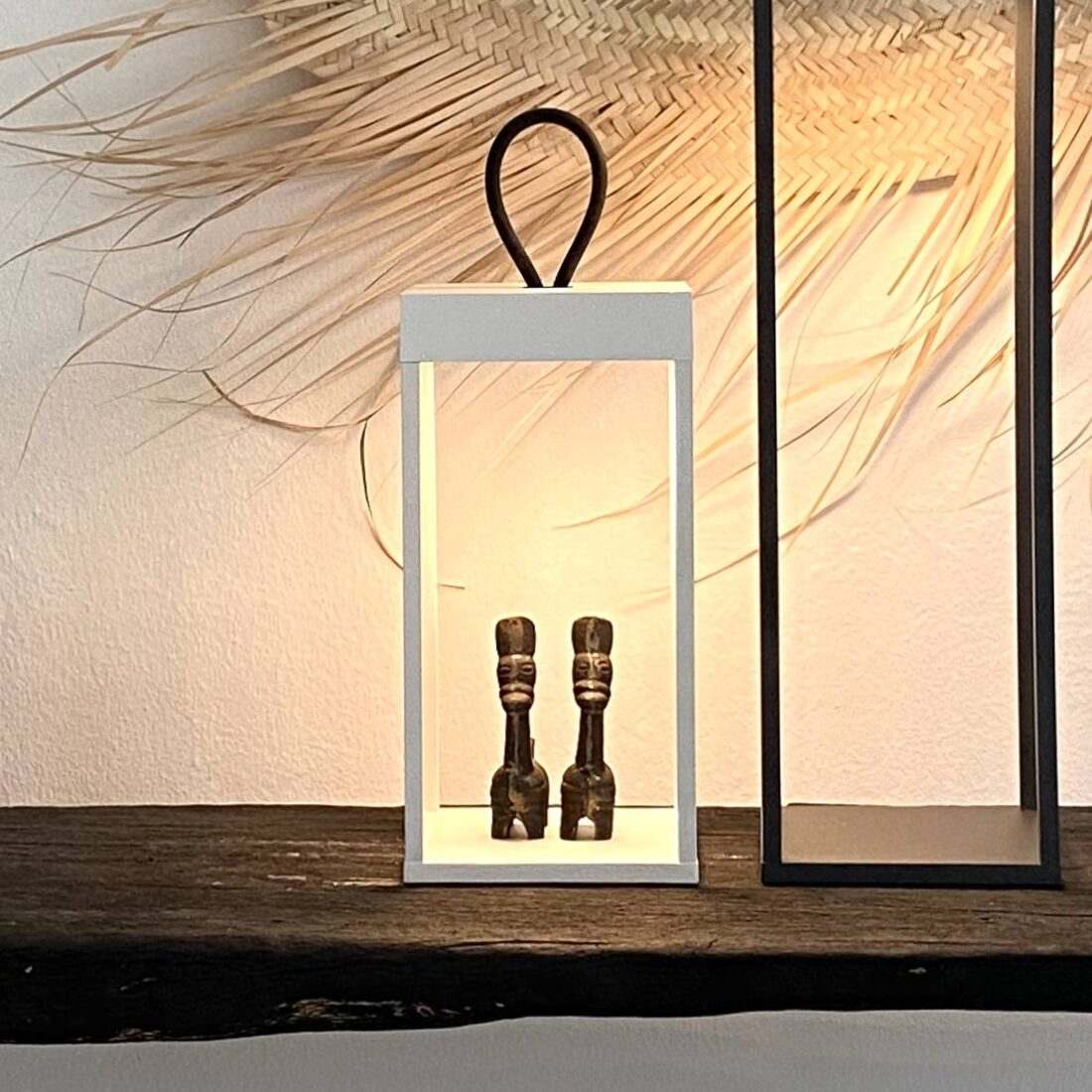 LOOM DESIGN Lucerna světlo na terasu 30 cm bílé