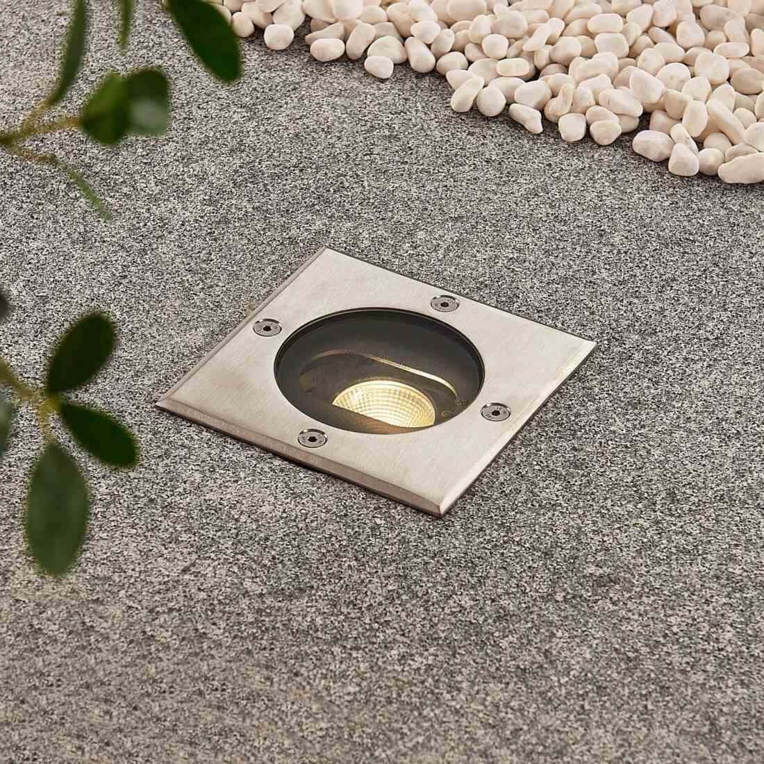 Lucande Doris - LED vestavné podlahové svítidlo
