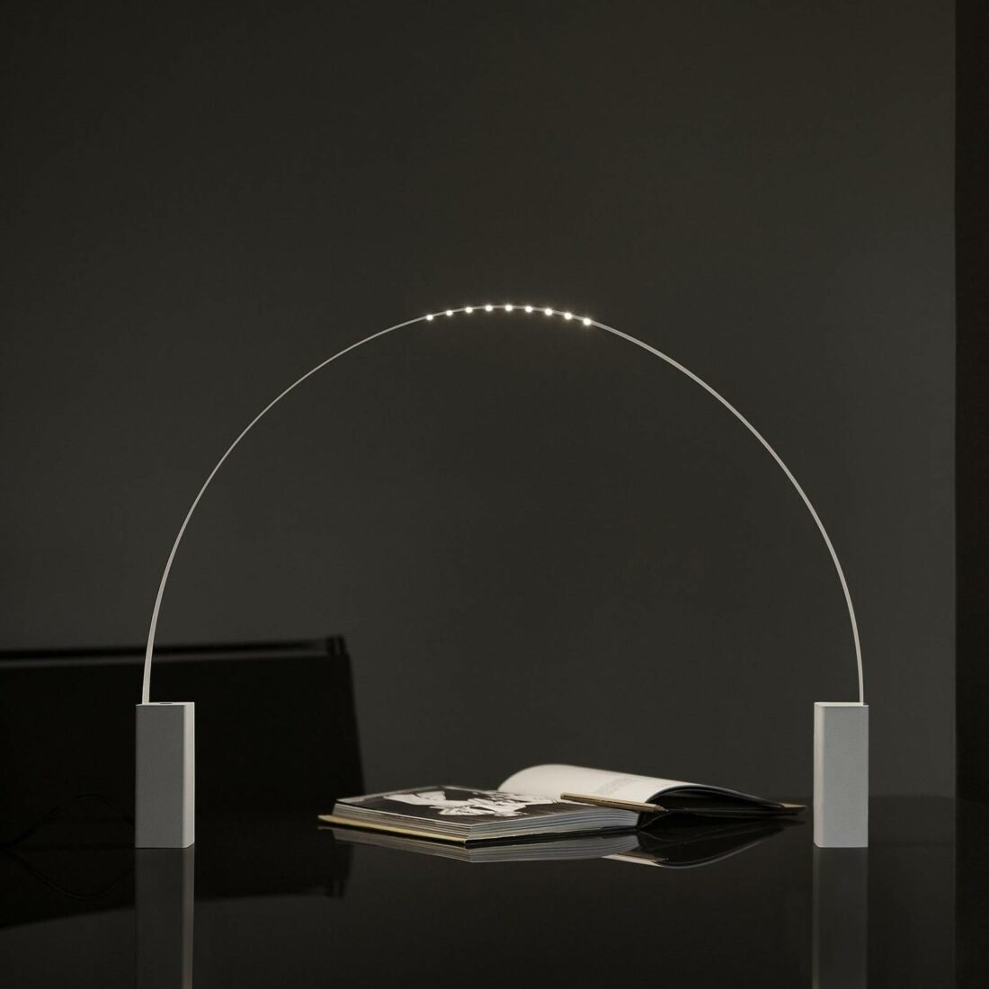 Martinelli Luce Fluida LED stolní lampa flexibilní