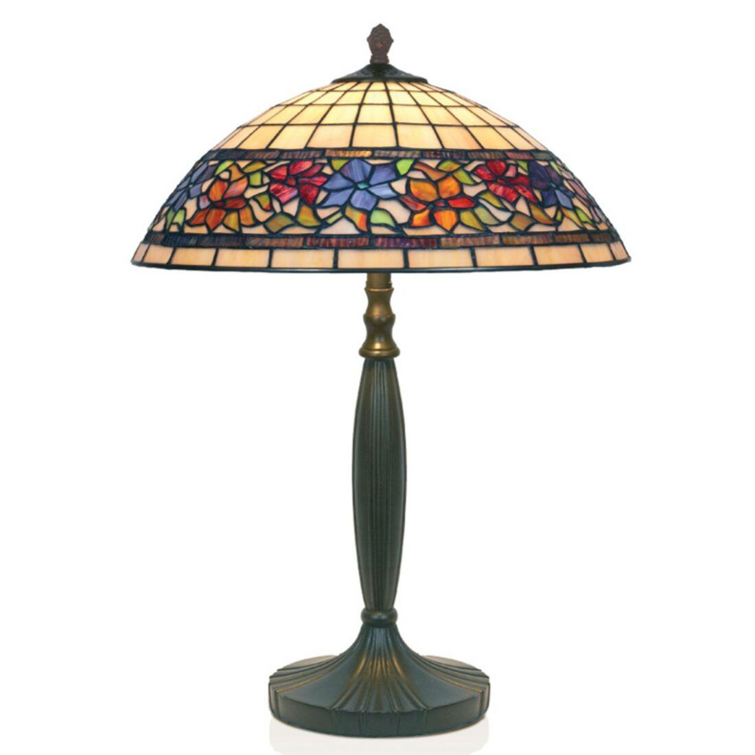 Artistar Stolní lampa Flora ve stylu Tiffany