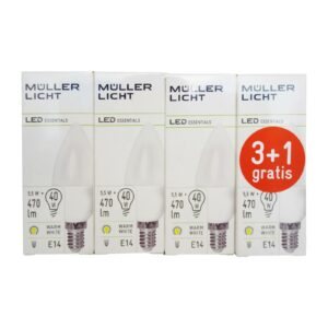 Müller-Licht LED svíčka E14 5