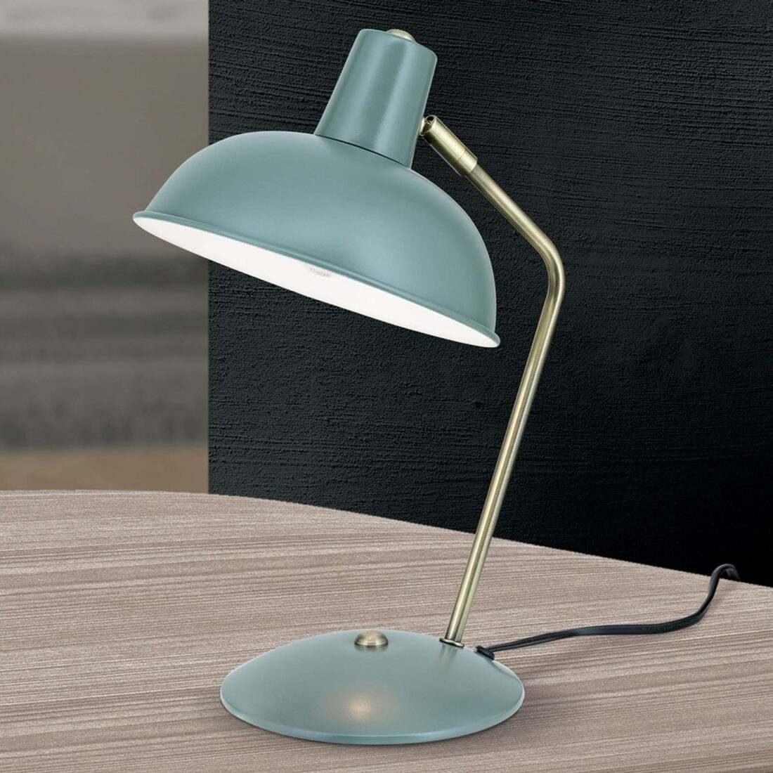 Orion Ve vzhledu vintage - stolní lampa Fedra zelená