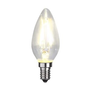 STAR TRADING LED žárovka - svíčka C35 filament E14 1