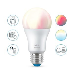 WiZ A60 LED žárovka Wi-Fi E27 8W RGB