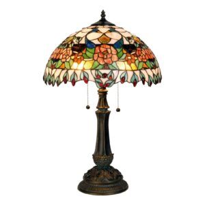Clayre&Eef Nádherně barevná stolní lampa Maja