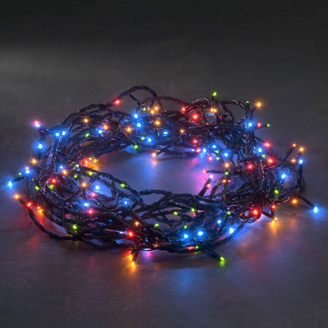 Konstsmide Christmas Barevný LED mikro světelný řetěz s 80 světly 10