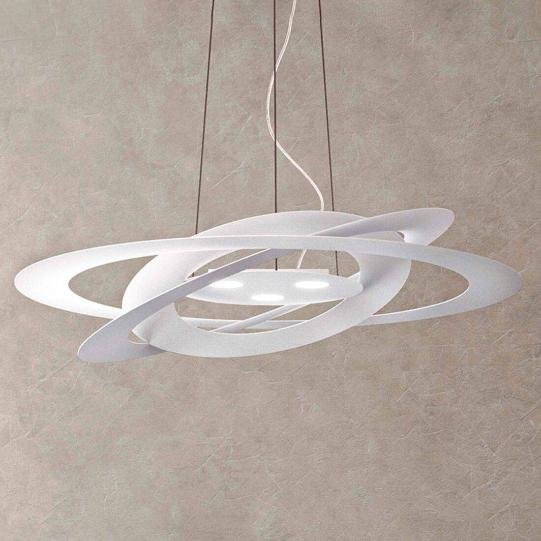 Marchetti LED závěsné svítidlo Afelio bílé