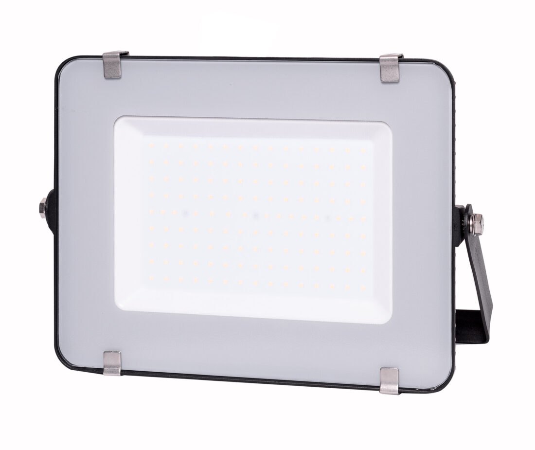 LED Solution Černý LED reflektor 150W Premium Barva světla: Teplá bílá 475