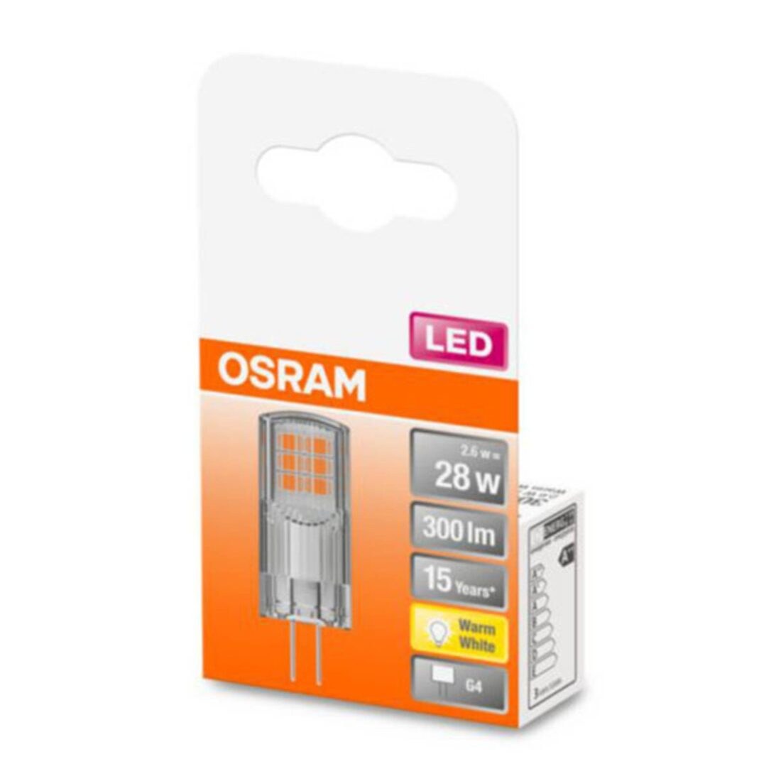 OSRAM Kolíčková LED žárovka G4 2