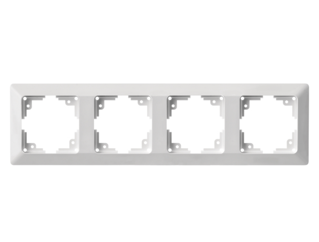 EMOS Bílý rámeček čtyřnásobný A6004.2
