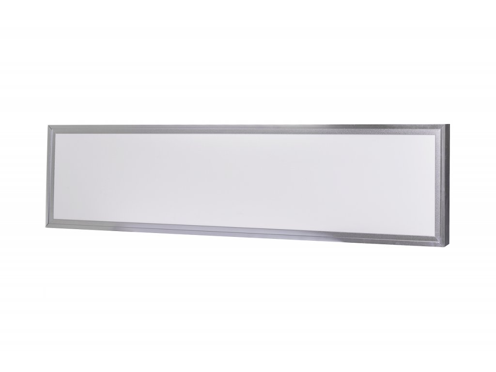 LED Solution Stříbrný přisazený LED panel s rámečkem 300 x 1200mm 40W Premium Barva světla: Denní bílá 191016_191022