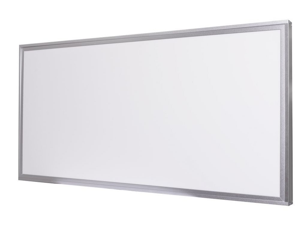 LED Solution Stříbrný přisazený LED panel s rámečkem 600 x 1200mm 75W Premium 191018_191023