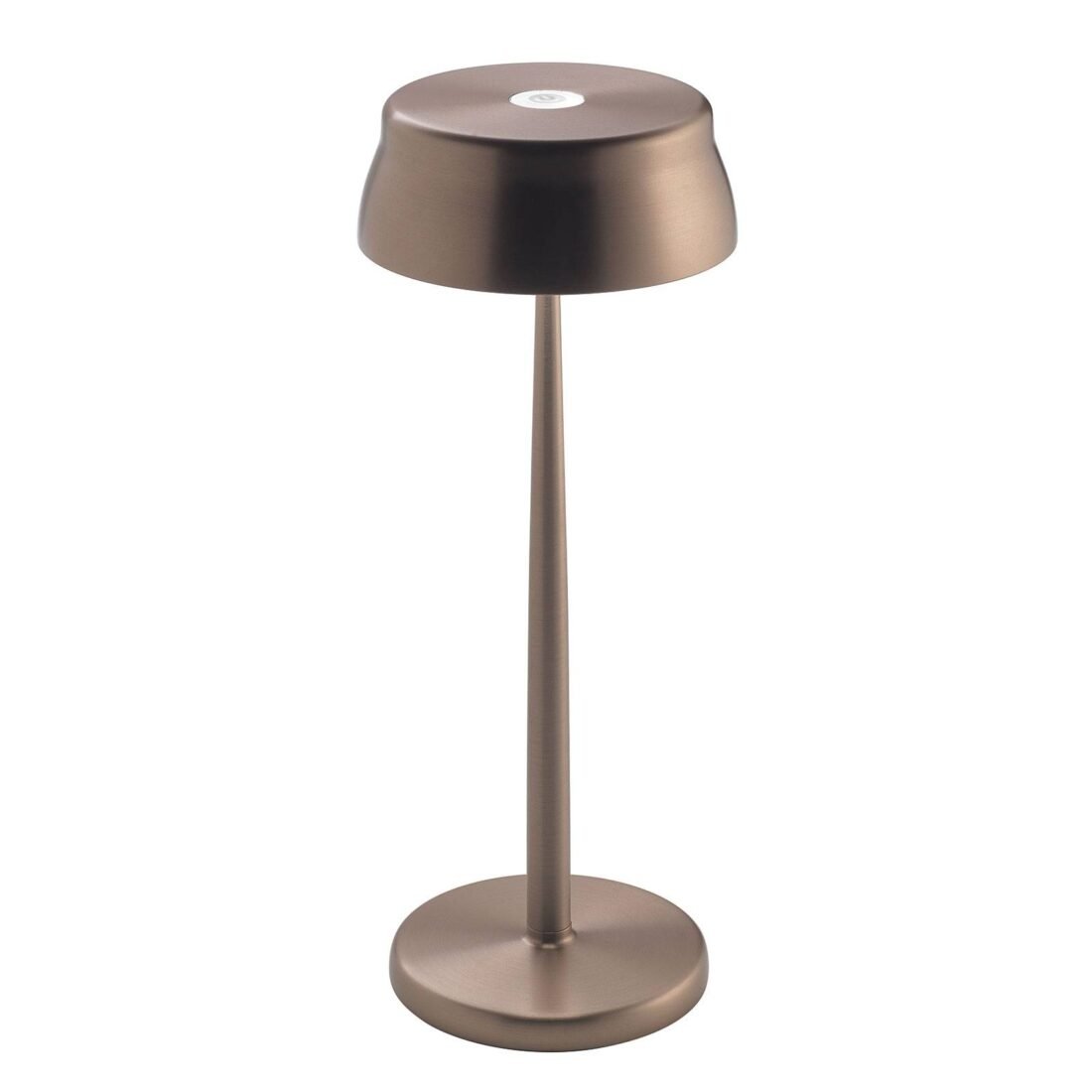 Zafferano LED dobíjecí stolní lampa Sister Light měděné barvy CCT