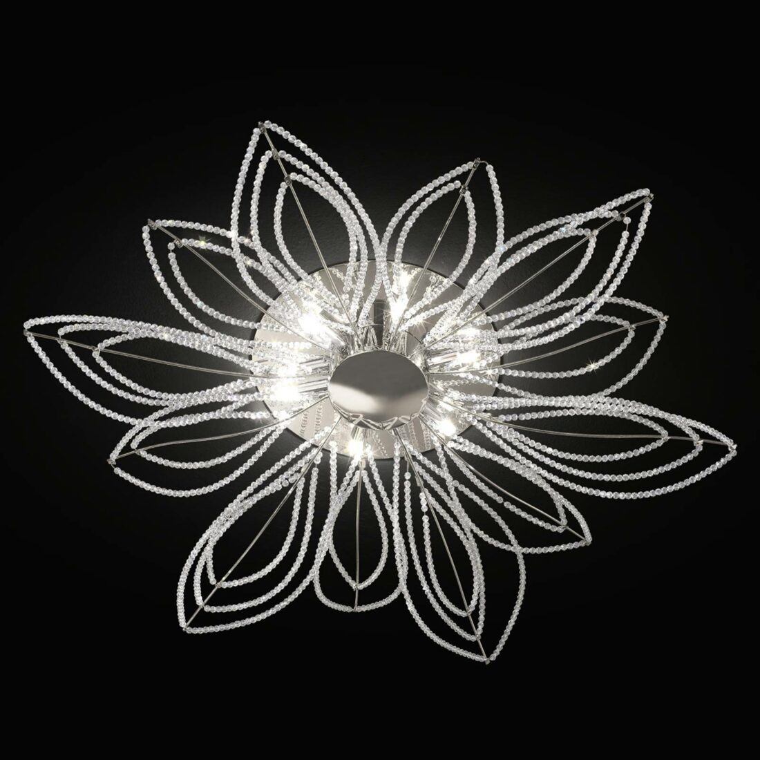 Patrizia Volpato Stropní světlo Girasole ve tvaru květu