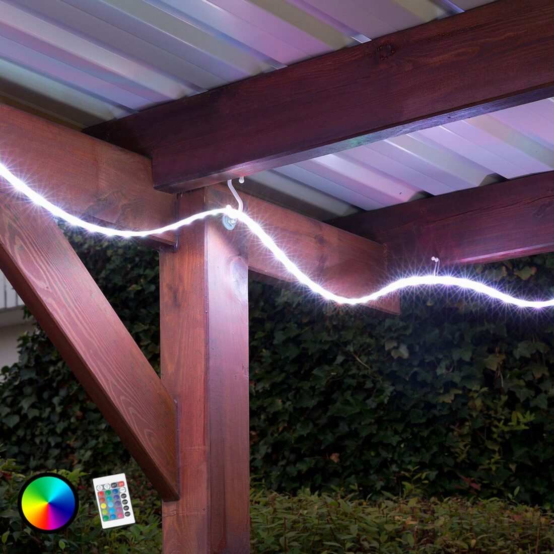 Briloner RGB LED pásek Ora pro venkovní použití včetně FB