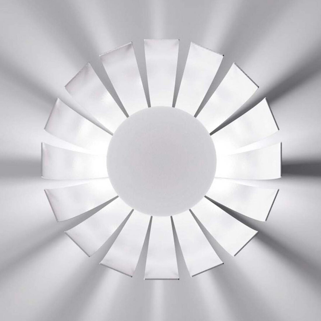 Marchetti Bílé LED designové stropní světlo Loto