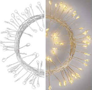 EMOS LED vánoční nano řetěz ježek teplá bílá 2