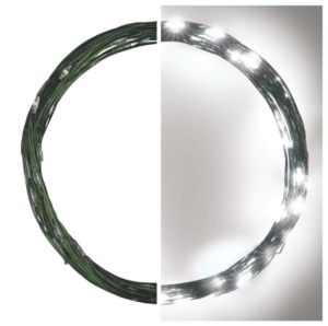 EMOS LED vánoční nano řetěz zelený studená bílá 4m D3AC03