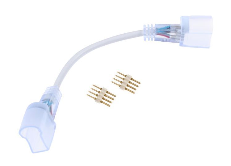 T-LED Spojka s kabelem RGB NEON 083056