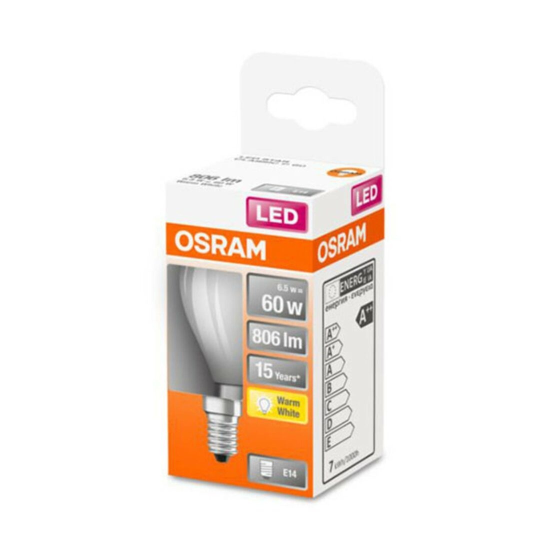 OSRAM LED žárovka E14 5