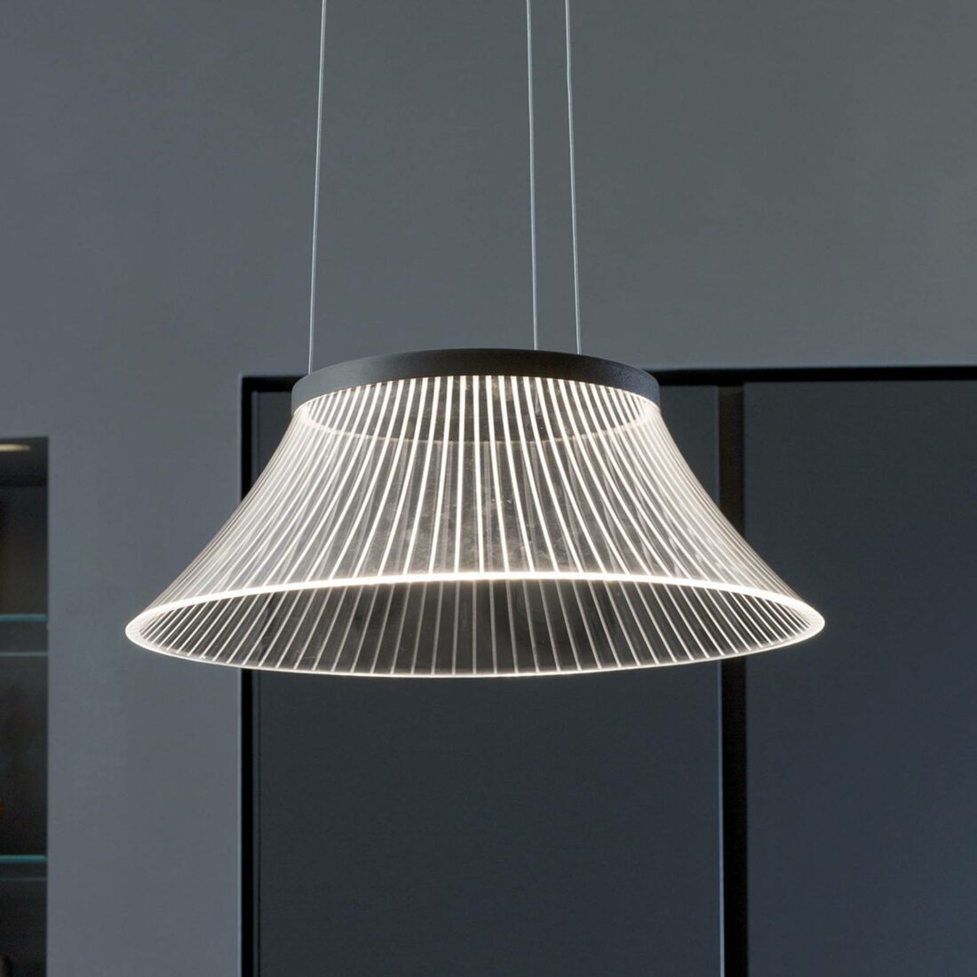 Martinelli Luce LED závěsné světlo Plissé
