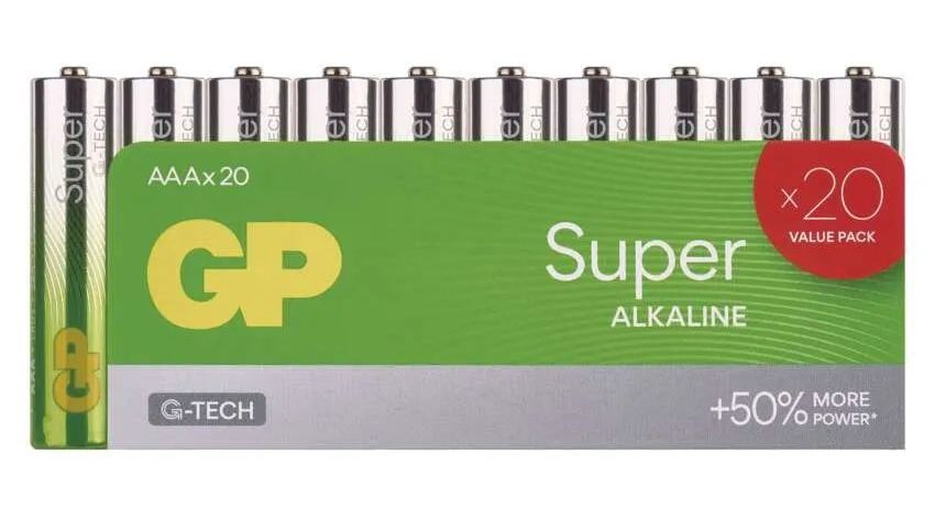 EMOS Alkalická baterie GP Super AAA (LR03)