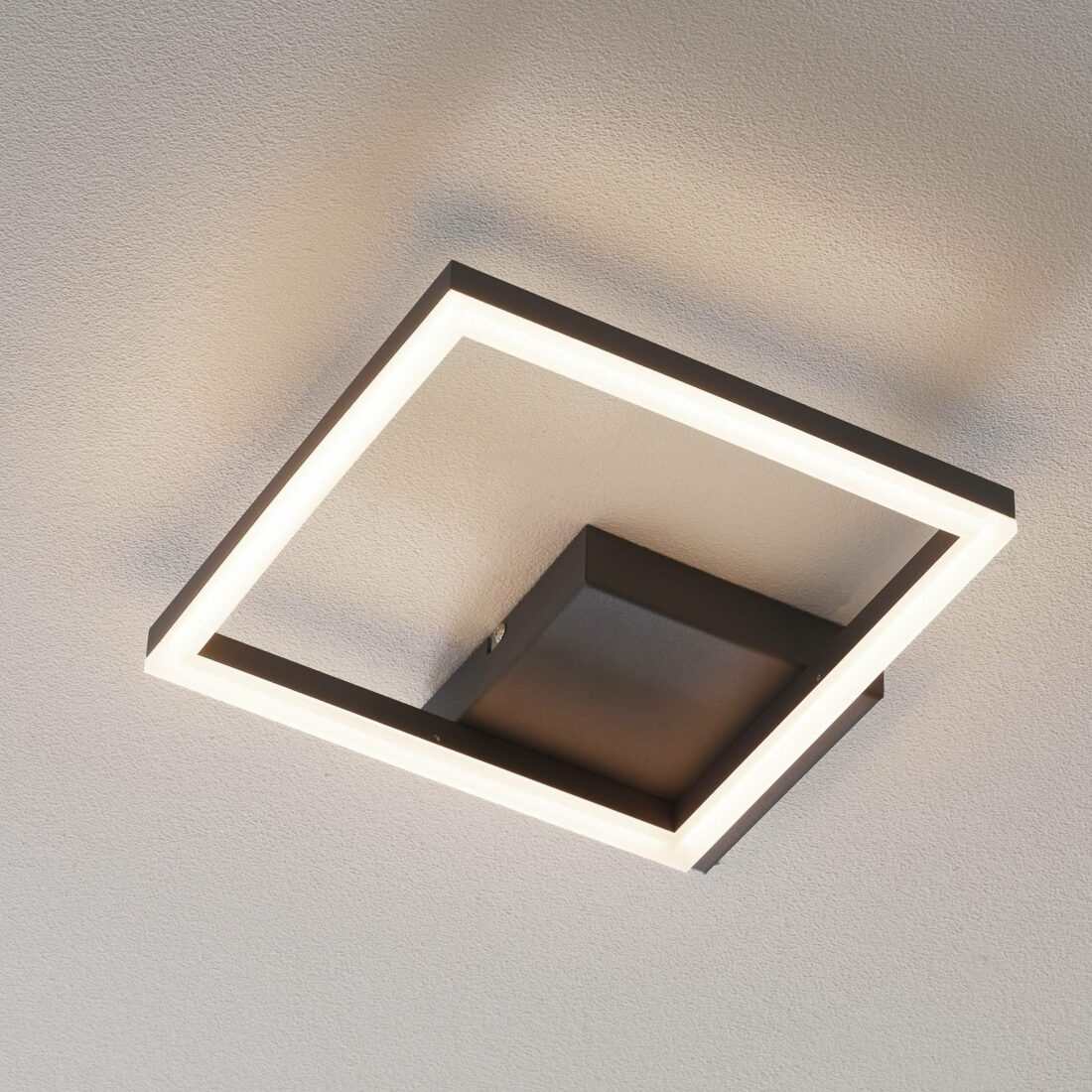 Fabas Luce LED stropní světlo Bard 27x27 cm