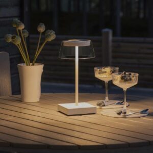 Konstsmide LED stolní lampa Scilla s USB