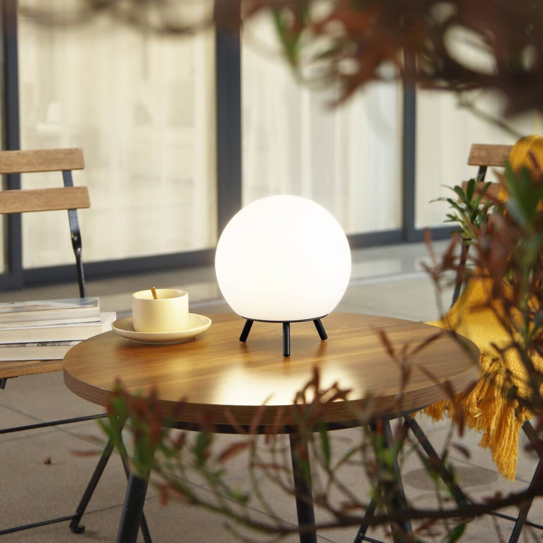 Lindby Nabíjecí stolní lampa Aurilia LED
