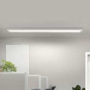 EGG Podlouhlé přisazené LED svítidlo 150 cm bílá