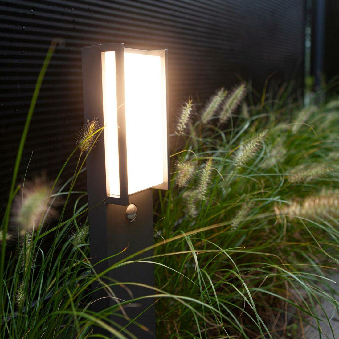 LUTEC LED osvětlení cesty Qubo antracit