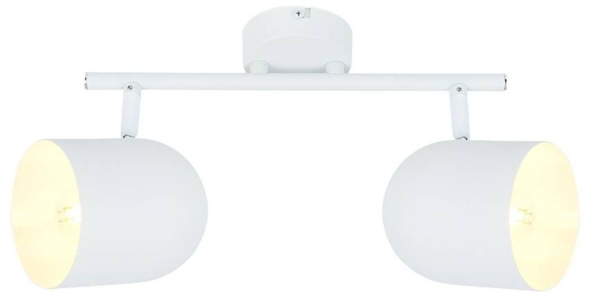 Candellux Bílé stropní svítidlo Azuro pro žárovku 2x E27 92-63250