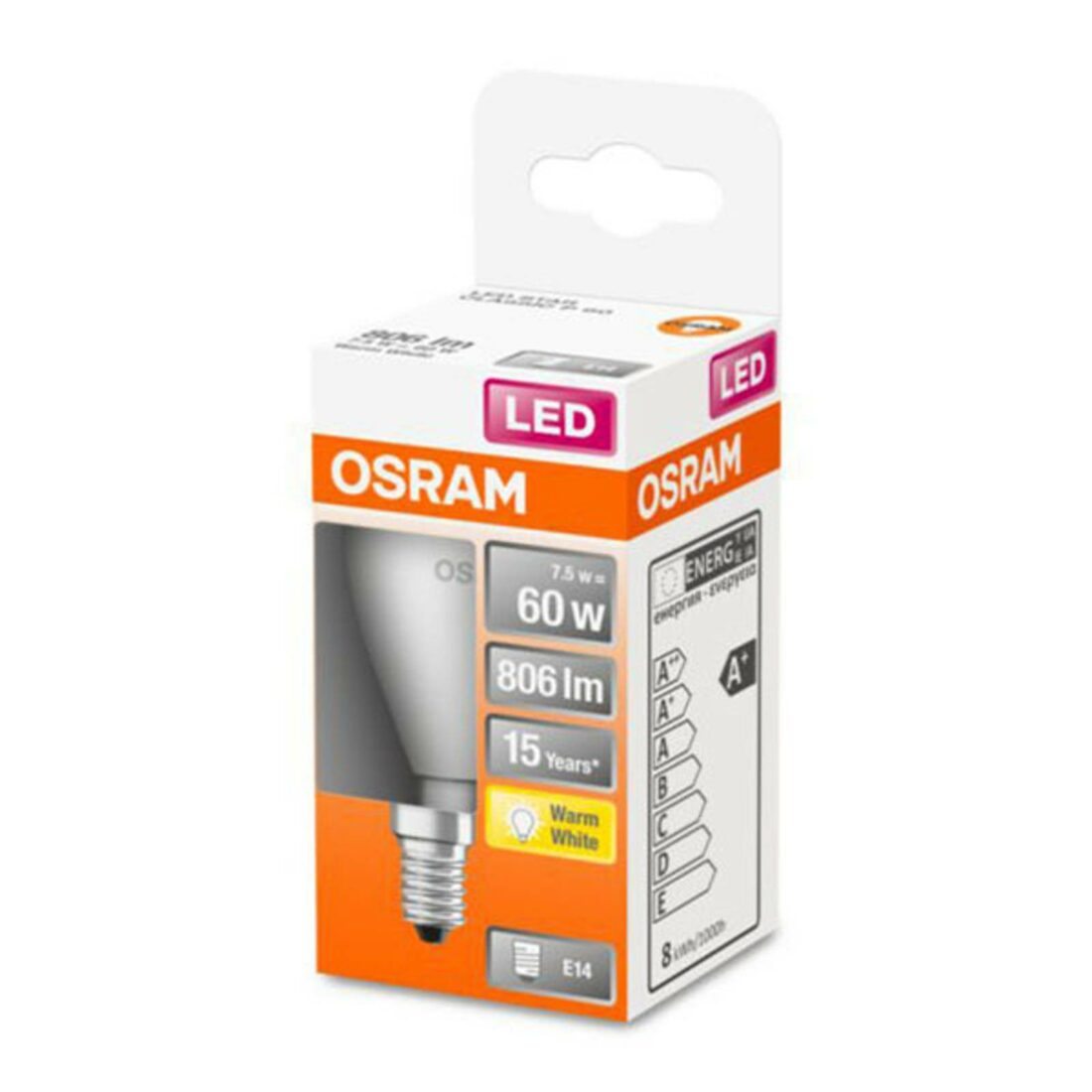 OSRAM Classic P LED žárovka E14 7