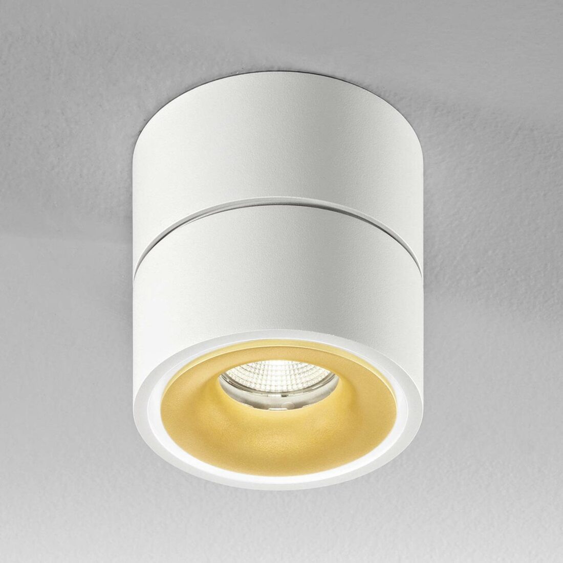 Egger Licht Clippo S LED bodové světlo bílá-zlatá