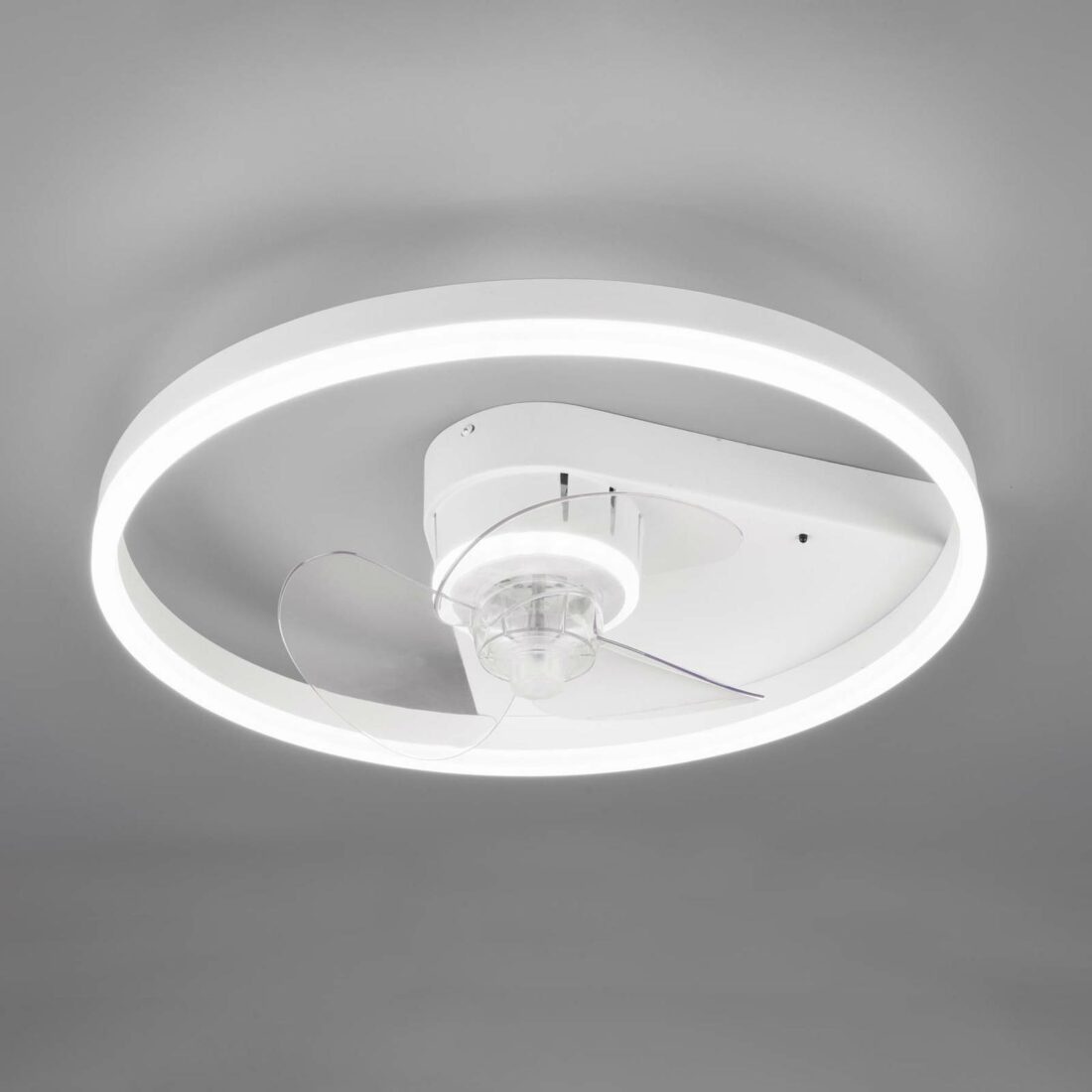 Reality Leuchten Stropní ventilátor Borgholm s LED