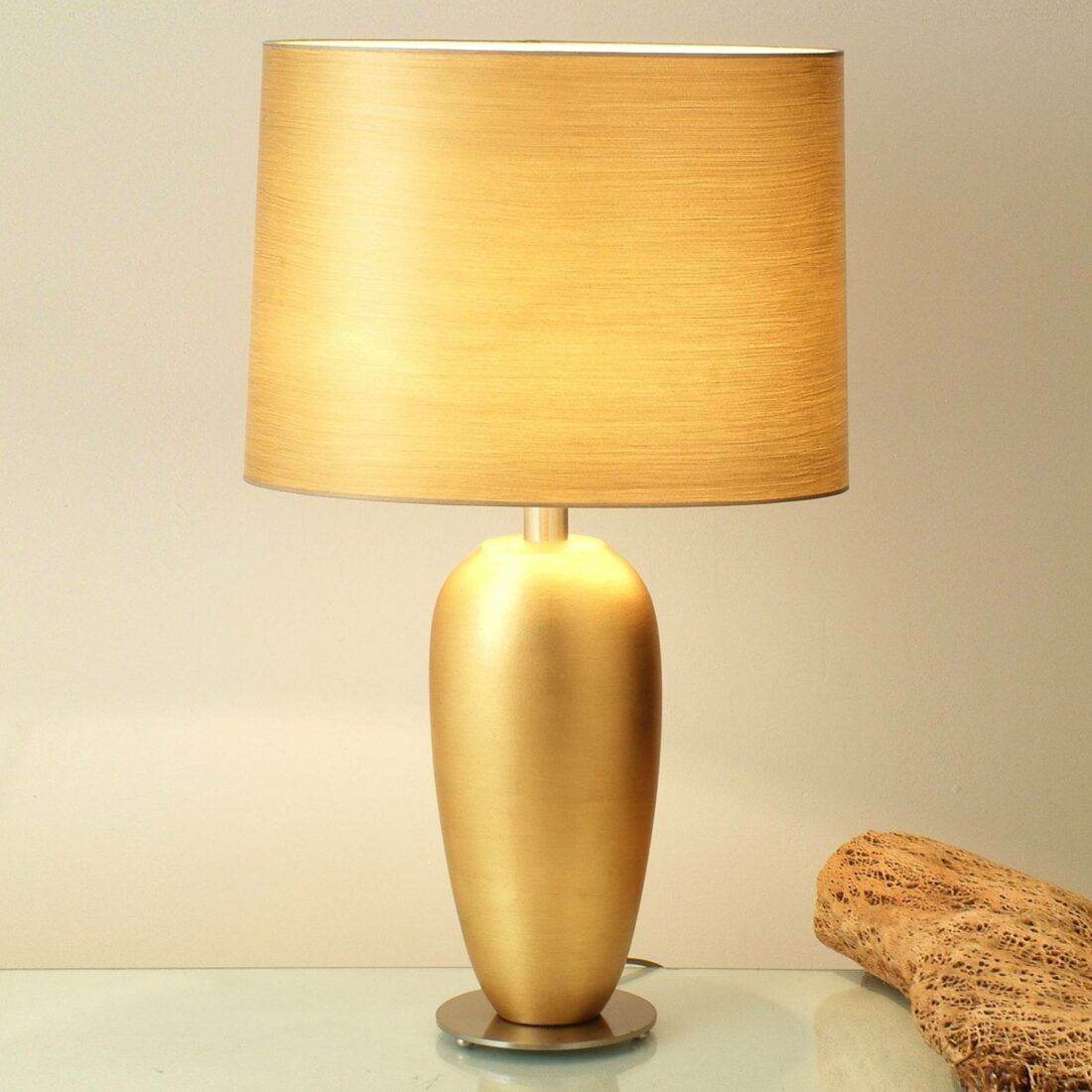 Holländer Klasická stolní lampa EPSILON zlatá