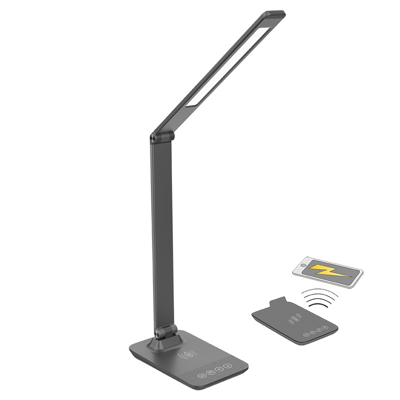 Solight LED stolní lampa 10W s bezdrátovým nabíjením