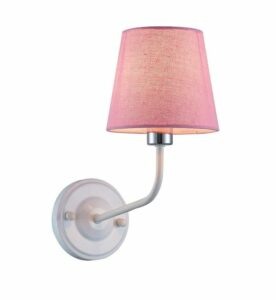 Candellux Růžové nástěnné svítidlo York Ledea pro žárovku 1x E14 50401103