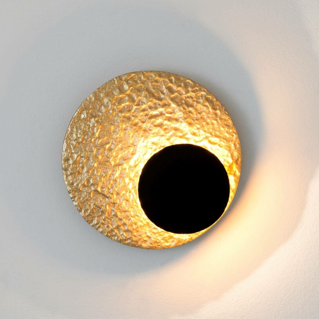 Holländer LED nástěnné světlo Infinity ve zlaté