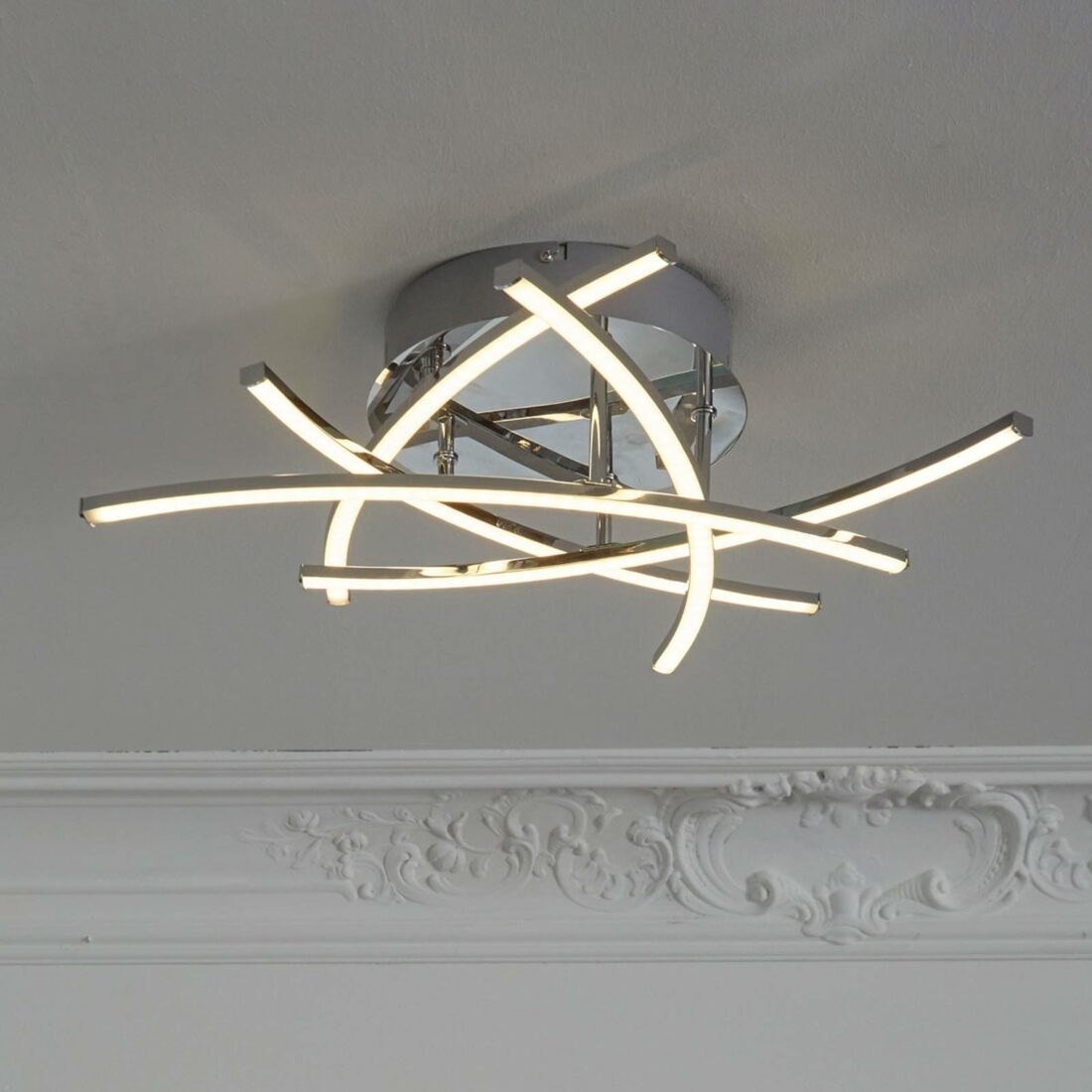 FISCHER & HONSEL LED stropní světlo Cross tunable white