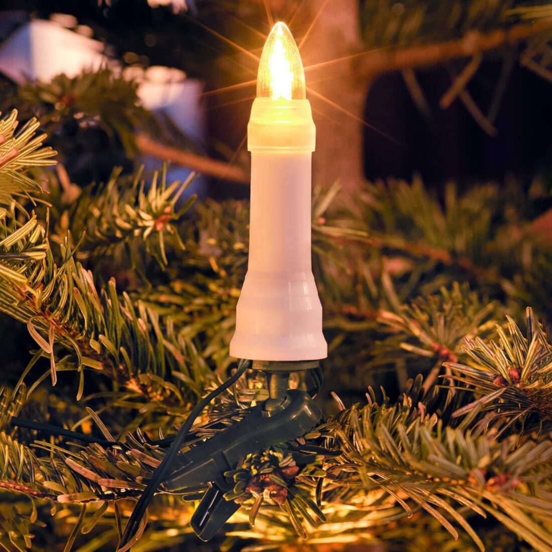 Konstsmide Christmas Venkovní pohádková světla horní žárovky LED 45-flg.