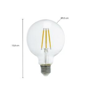 Arcchio LED žárovka globe G95 E27 3