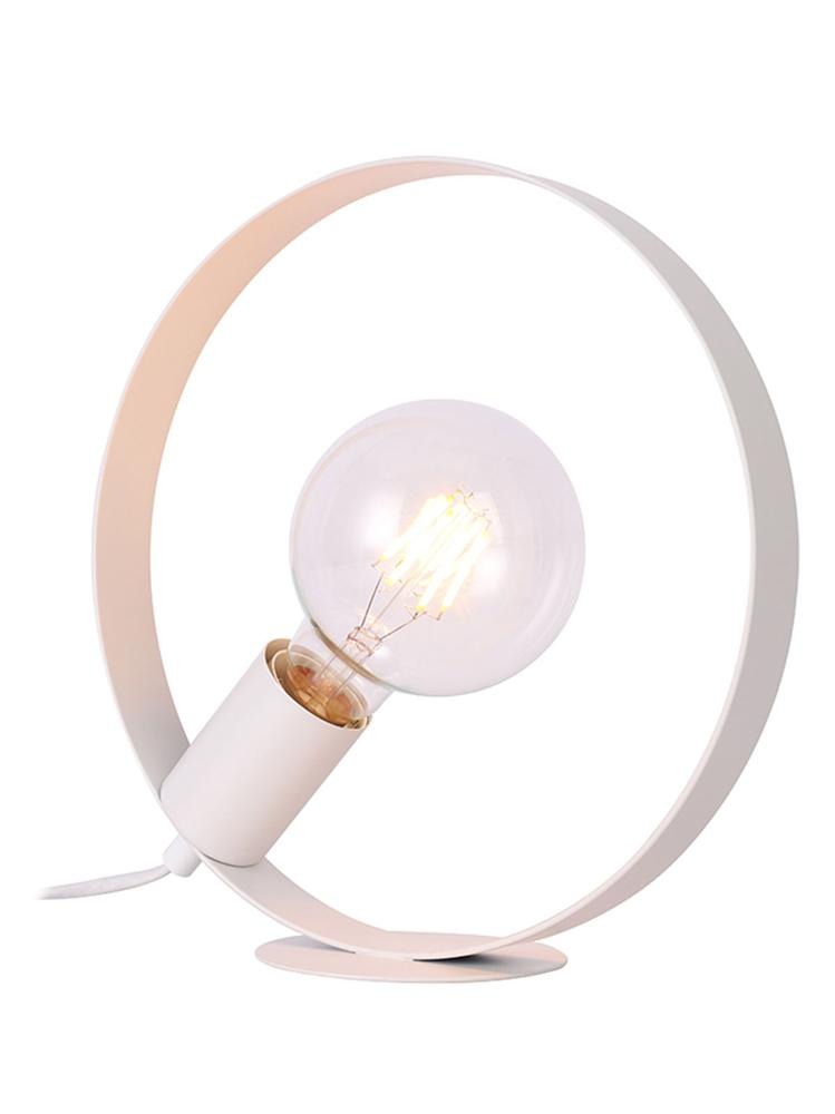 Candellux Bílá stolní lampa Nexo Ledea pro žárovku 1x E27 50501201