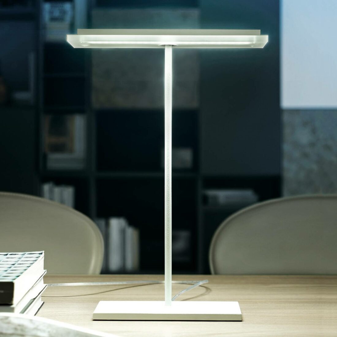 Linea Light Plochá LED stolní lampa Dublight