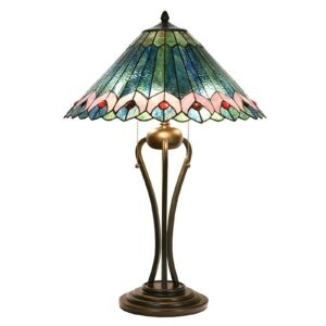 Clayre&Eef Stolní lampa 5LL-5391 ve stylu Tiffany