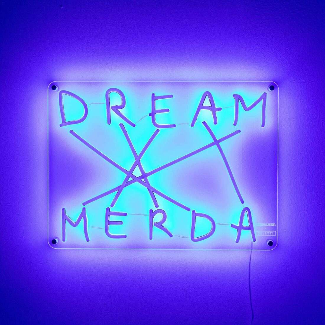 SELETTI LED dekor nástěnné světlo Dream-Merda
